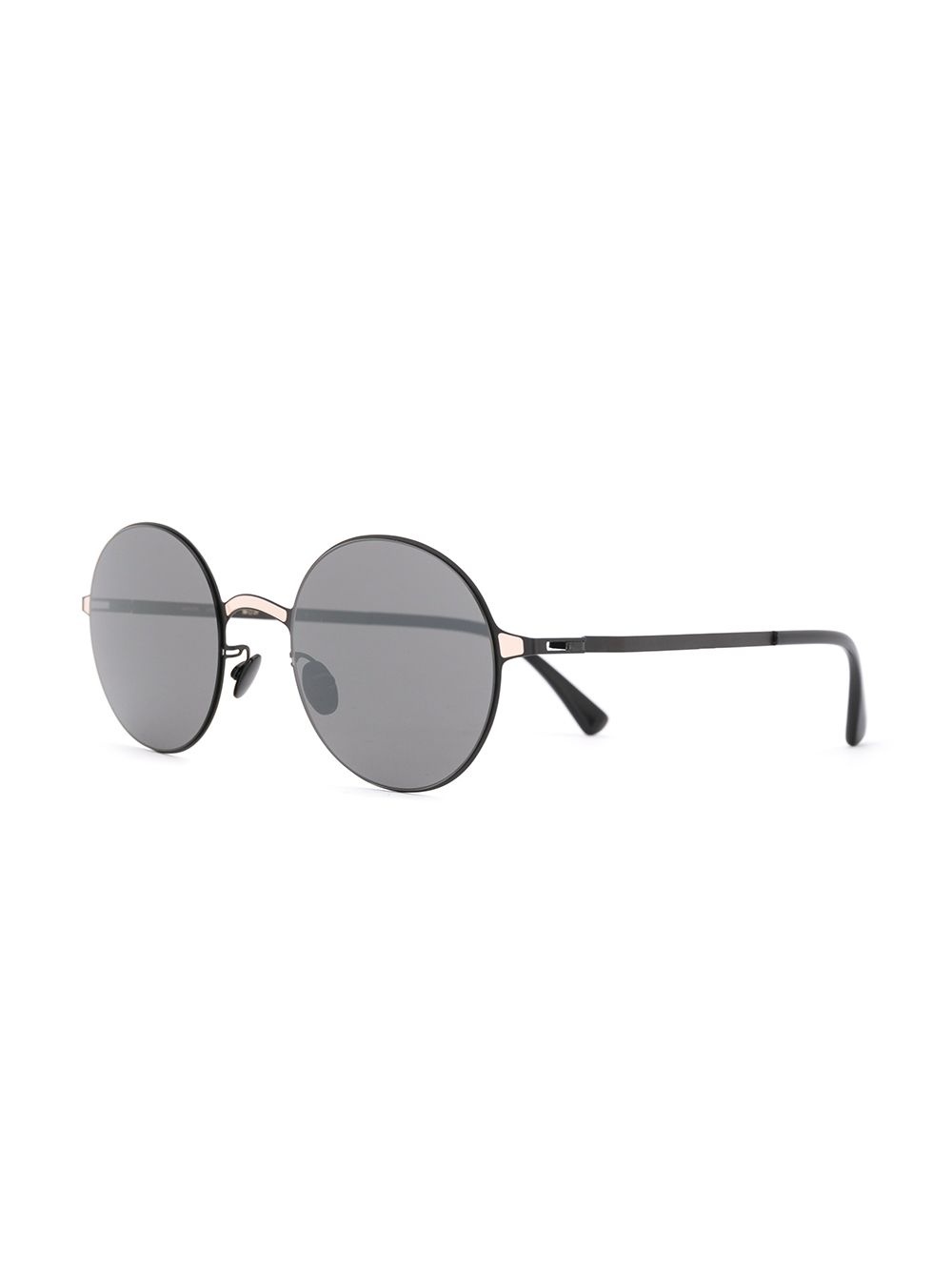 Blu round frames sunglasses - 2