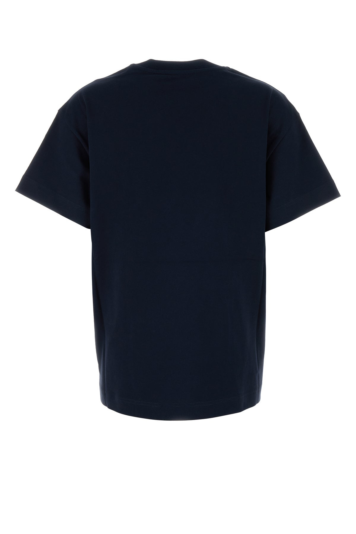 Navy blue cotton oversize t-shirt - 2