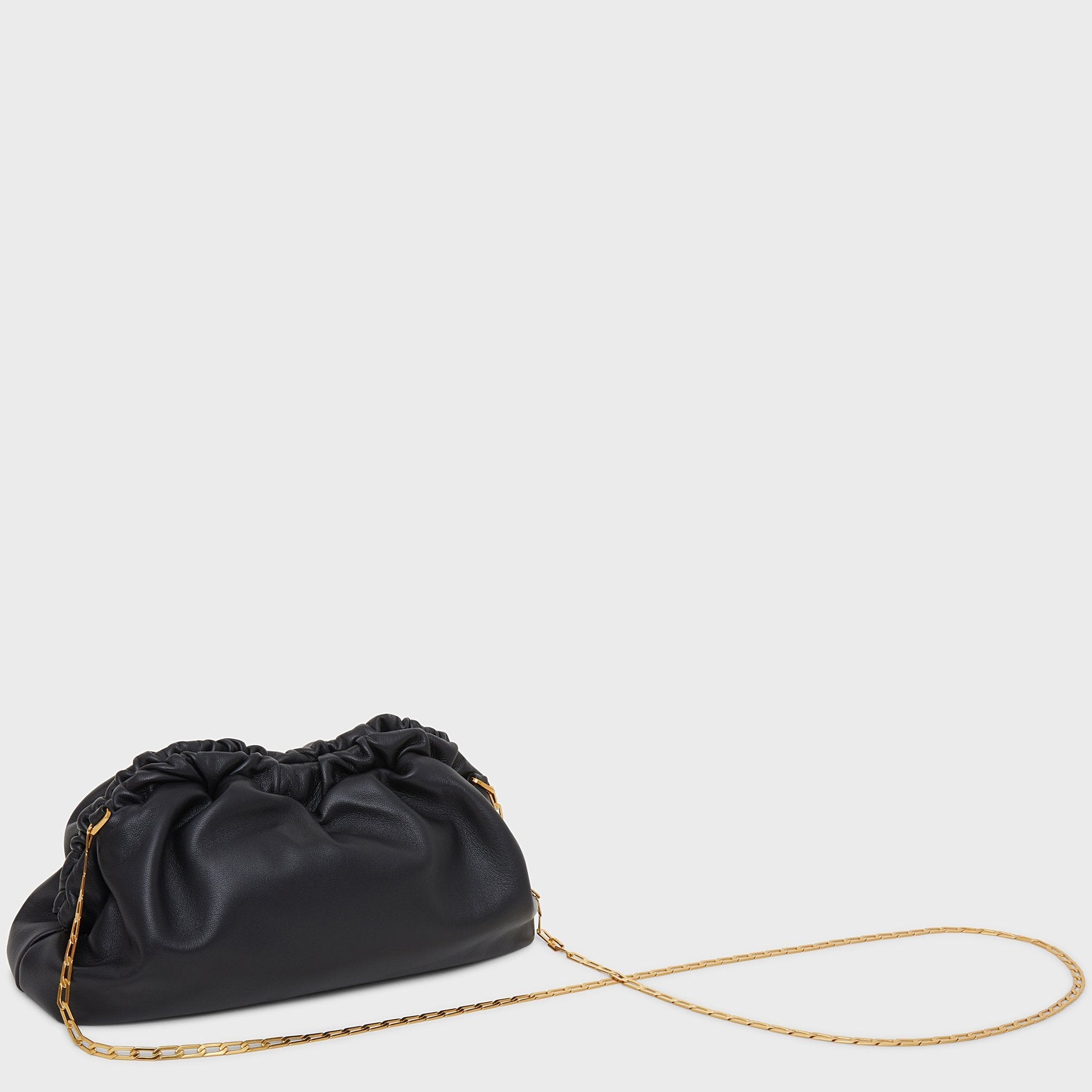 CHAIN MINI CLOUD CLUTCH - 5