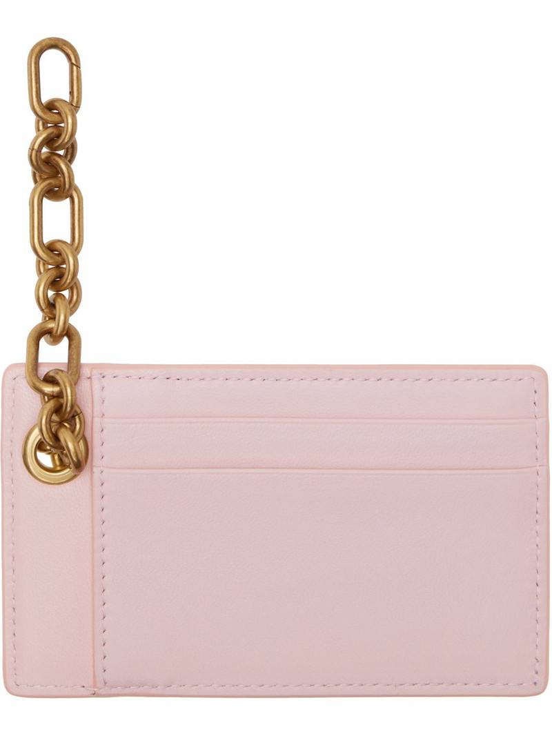 Balmain Pink Pulse Chain Card Holder outlook
