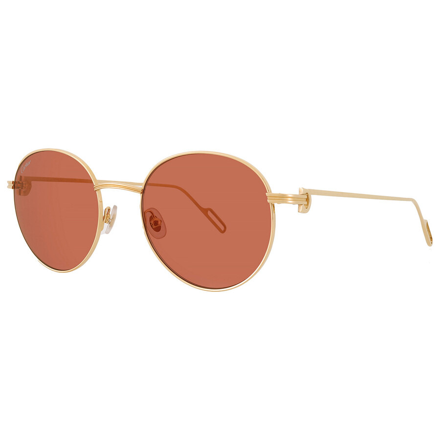 Cartier Red Round Ladies Sunglasses CT0249S 003 53 - 2