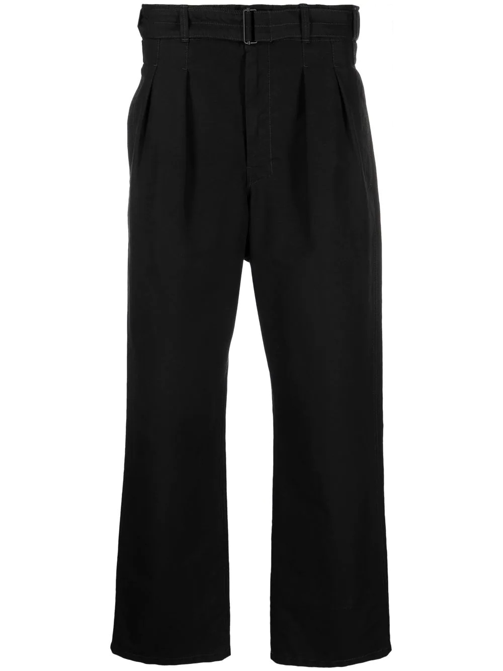 belted wide-leg trousers - 1