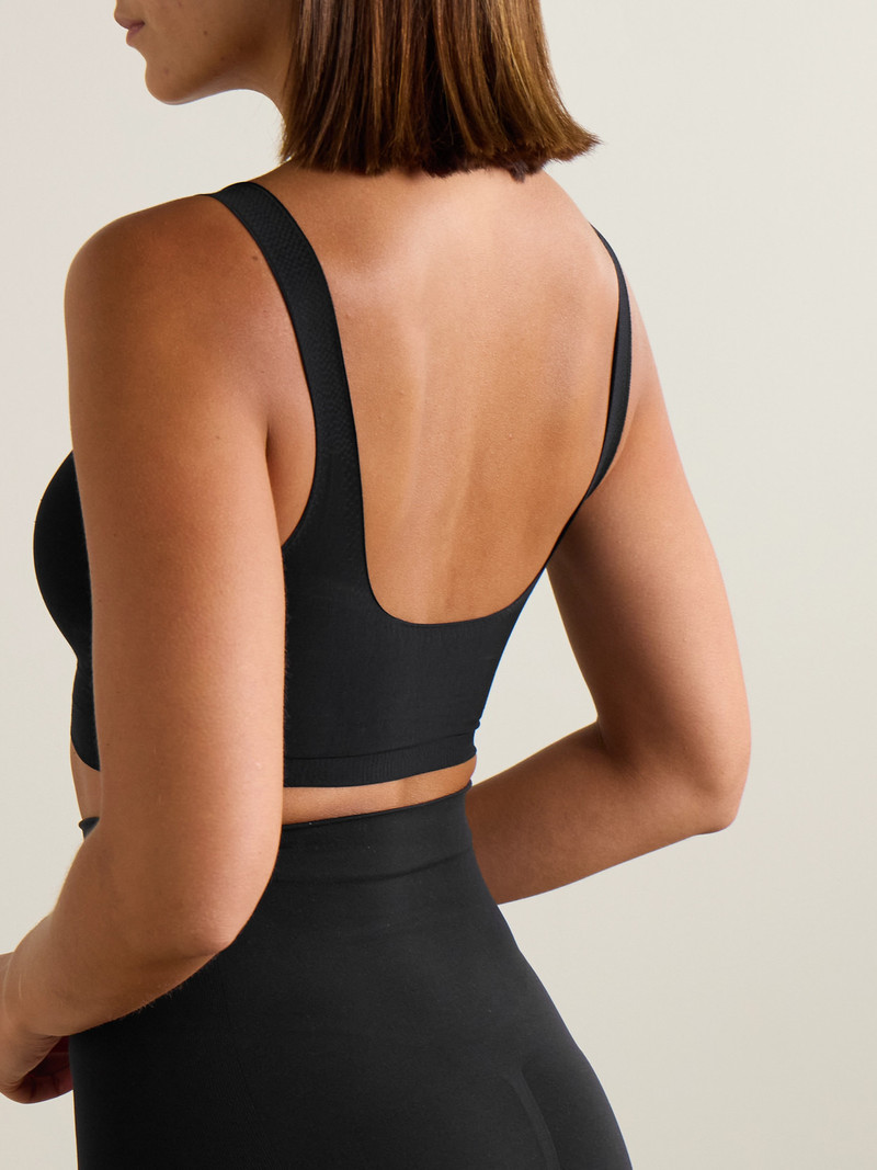 commando Set Of Two Butter Stretch-micro Modal Soft-cup Bralette outlook