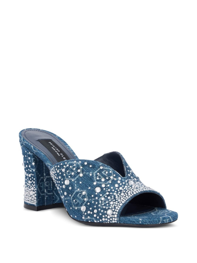 PHILIPP PLEIN monogram sandals outlook