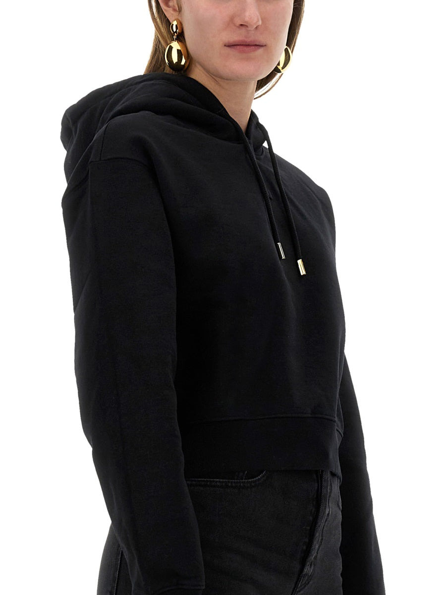Jacquemus Women "The Sweatshirt" With Grosgrain Hood - 4