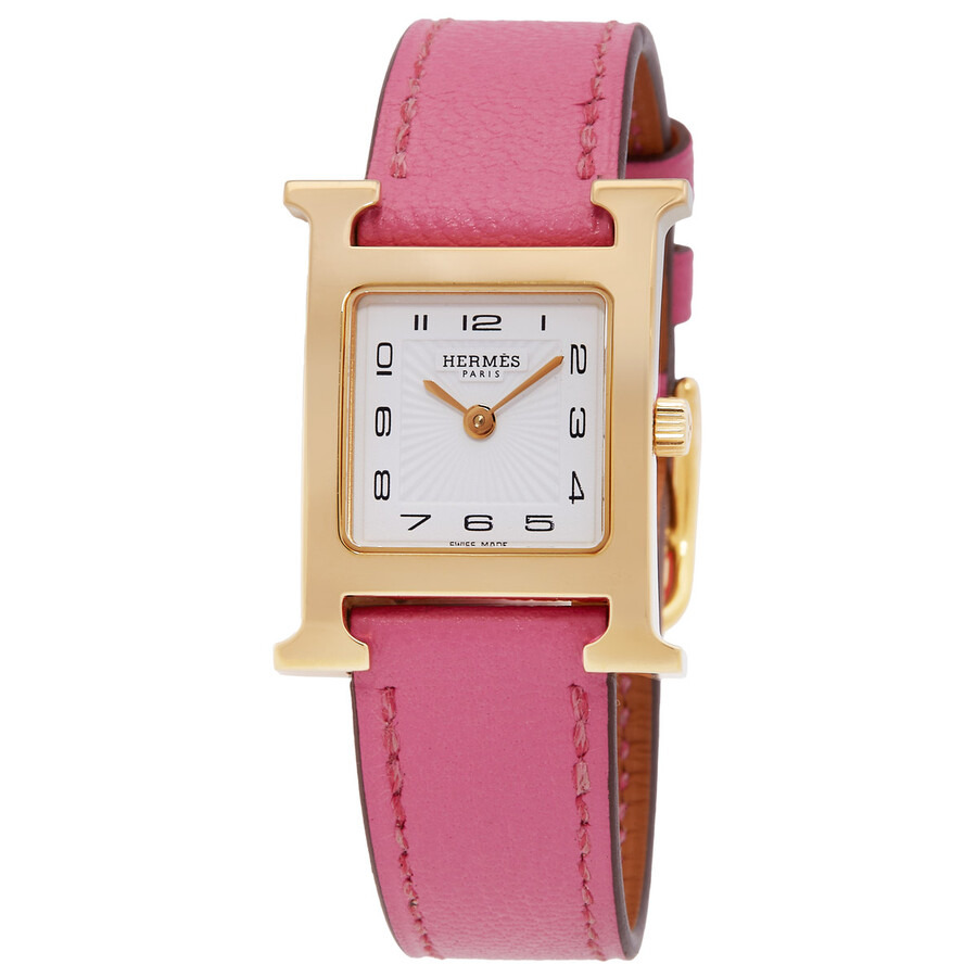 Hermes Heure H Quartz White Dial Ladies Watch HH1.201.131CPE5 - 1