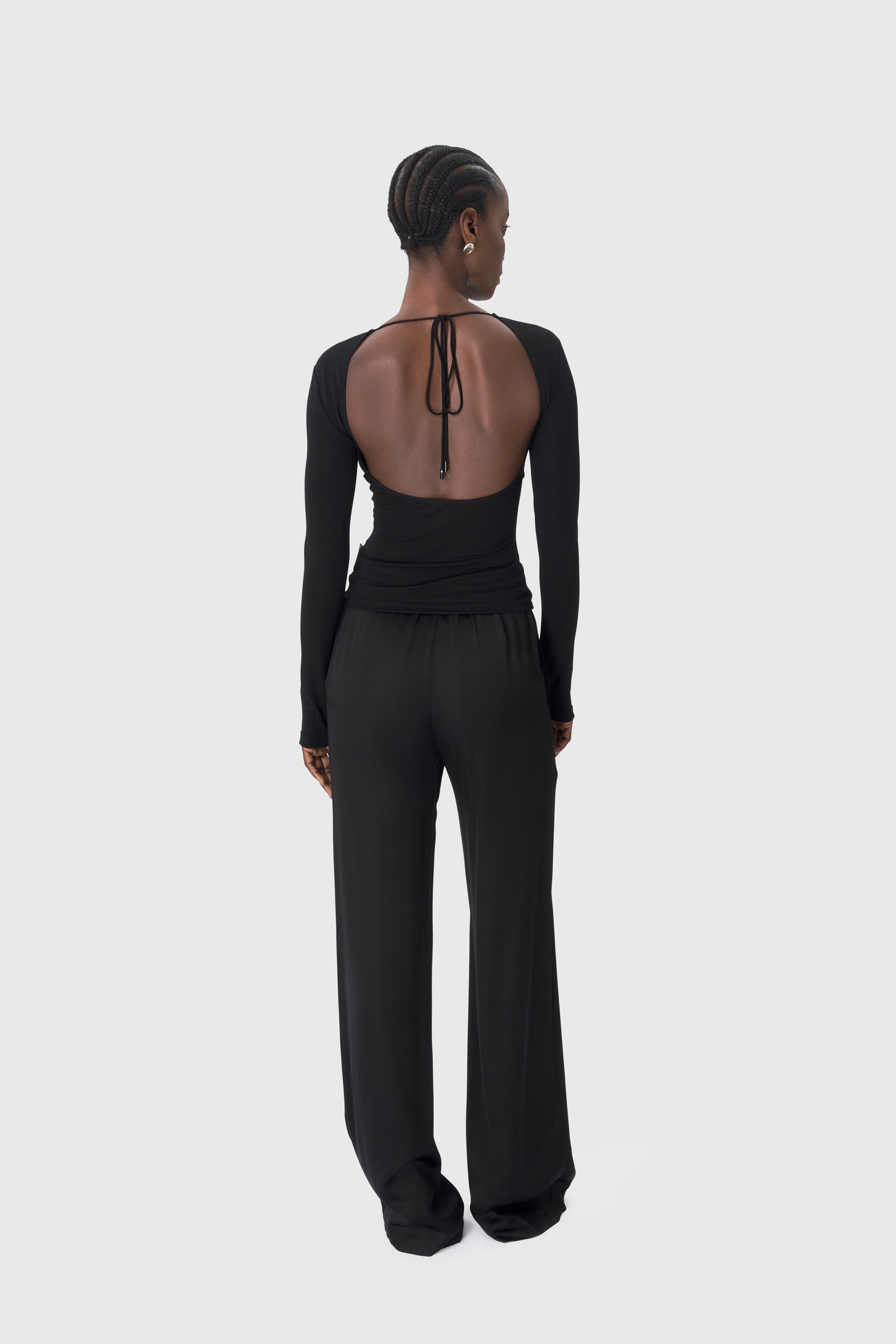 Regenerated Silk Scarves Draped Top - 4