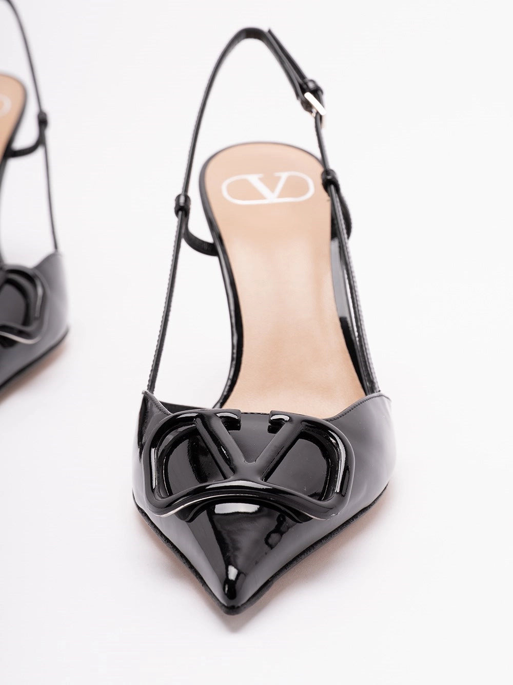 Valentino Garavani Women `Vlogo Signature` Slingbacks - 5