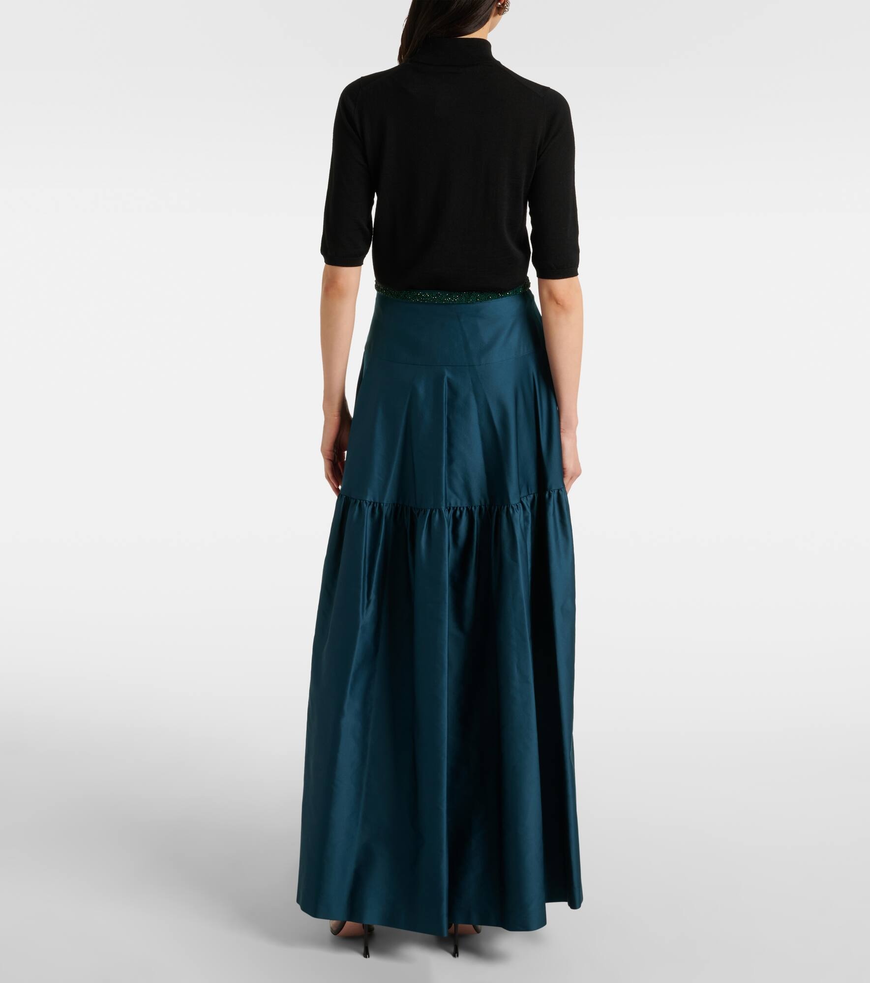 Brasile embellished maxi skirt - 3