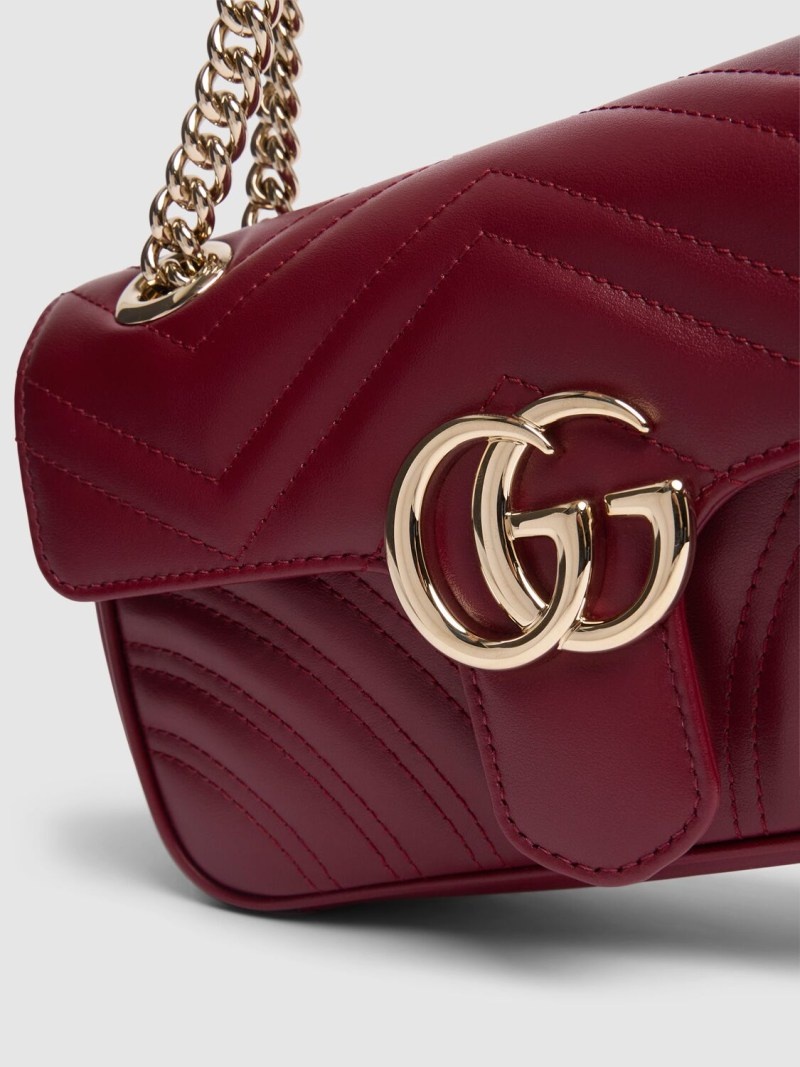 GG Marmont leather shoulder bag - 5