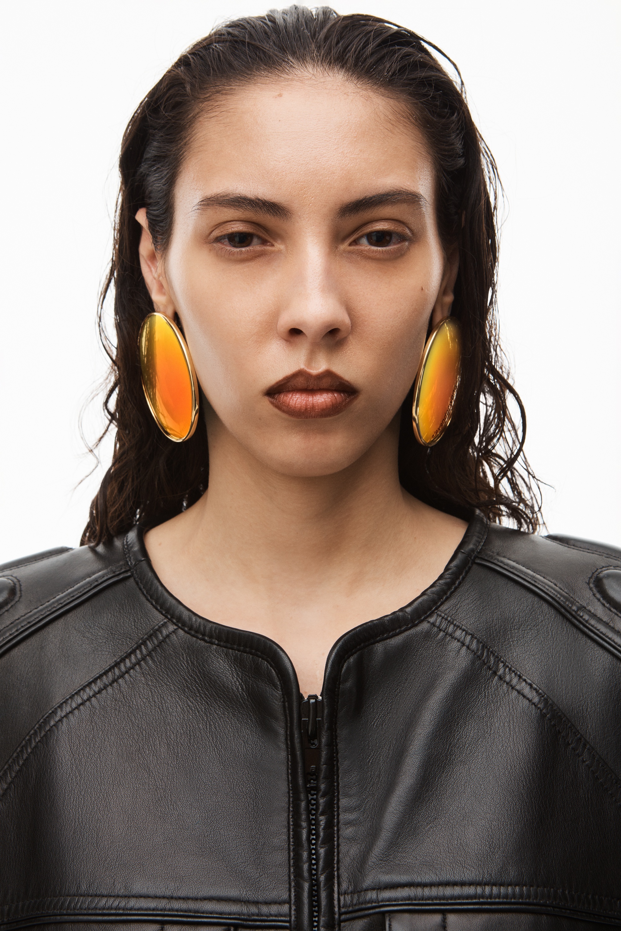 OVERSIZED MOTO VEST IN BUTTERY LEATHER - 4