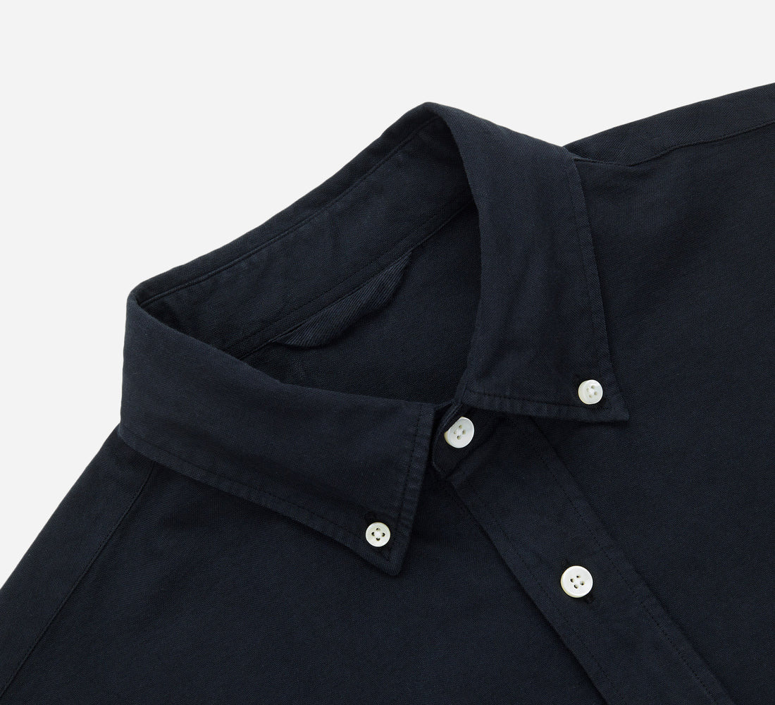 Big Oxford Shirt - Black - 3