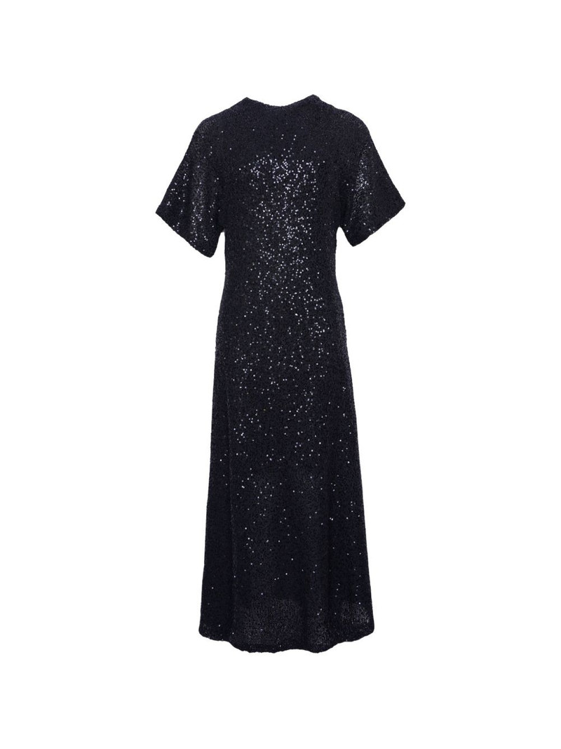 sequin-embellished midi dress 1