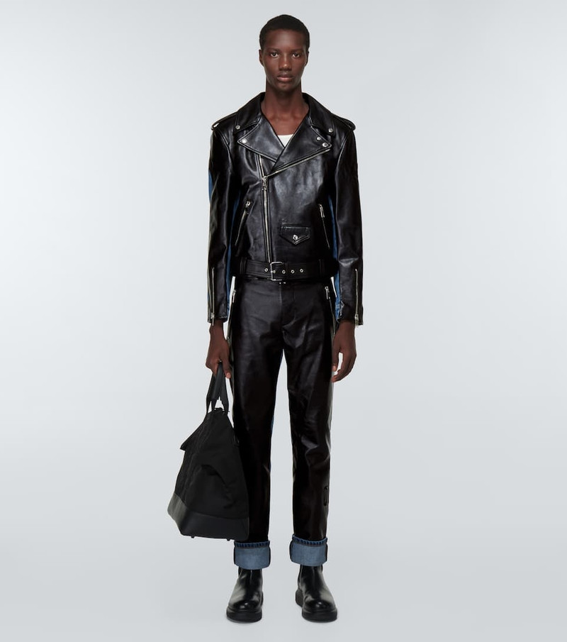 Alexander McQueen Leather biker jacket outlook