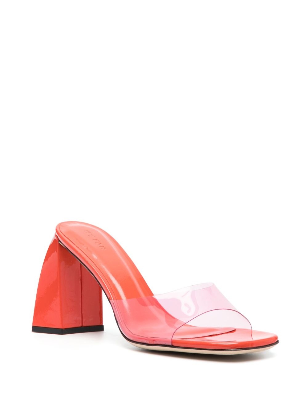 Michele 100mm patent-leather mules - 2