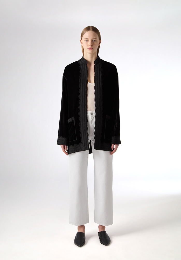 JACKET 177 BLACK VELVET - 2