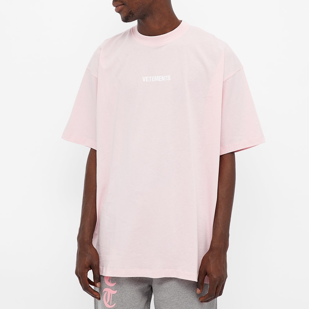 VETEMENTS Logo Label Tee - 3