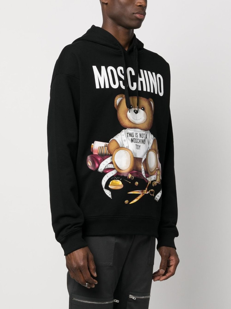 Teddy Bear organic cotton hoodie 3