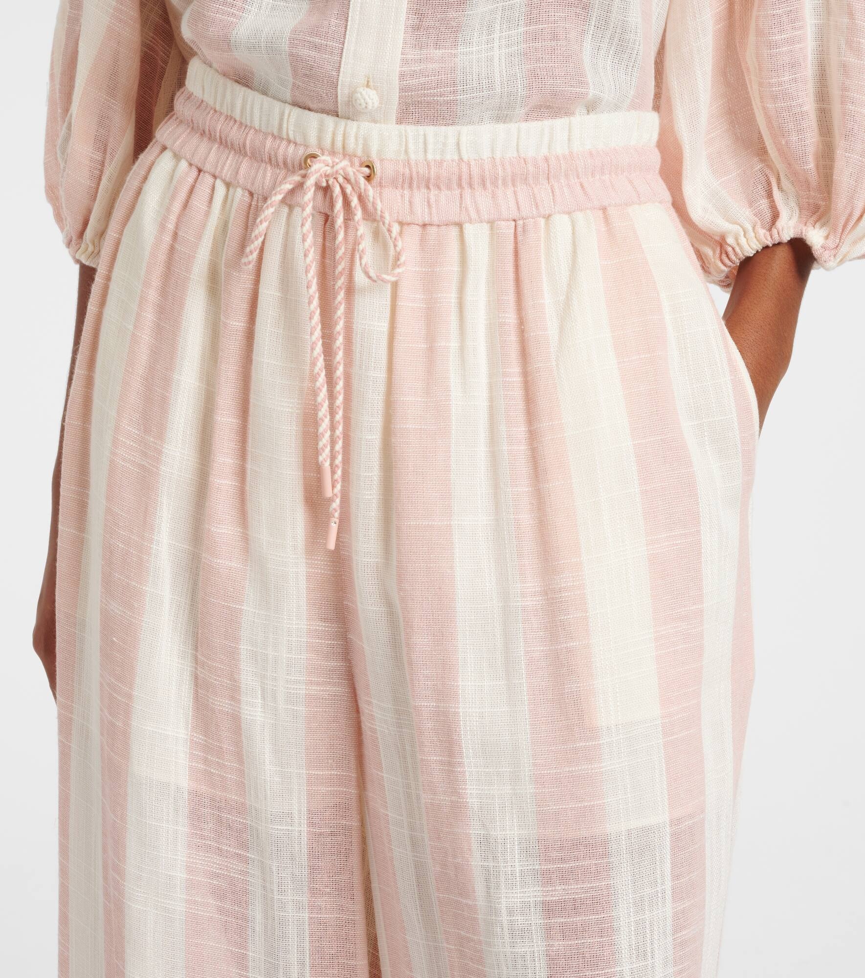 Zimmermann Acacia striped wide-leg pants | mytheresa