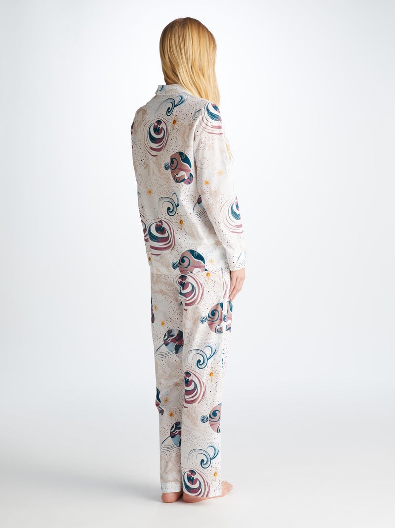 Women's Pyjamas Ledbury 76 Cotton Batiste White - 4