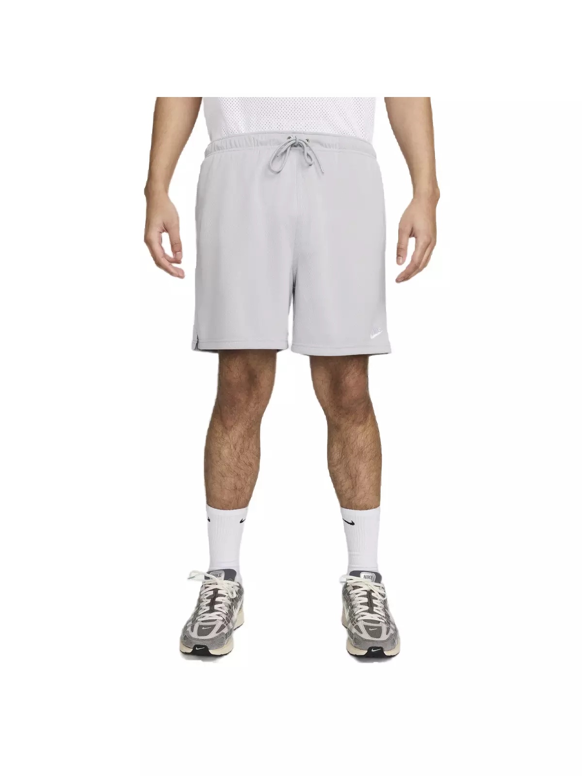 Men's Club Mesh Flow Shorts - Grey - 3