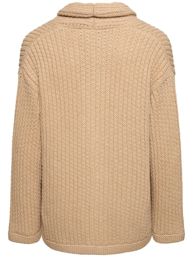 Cashmere & cotton knit cardigan - 6