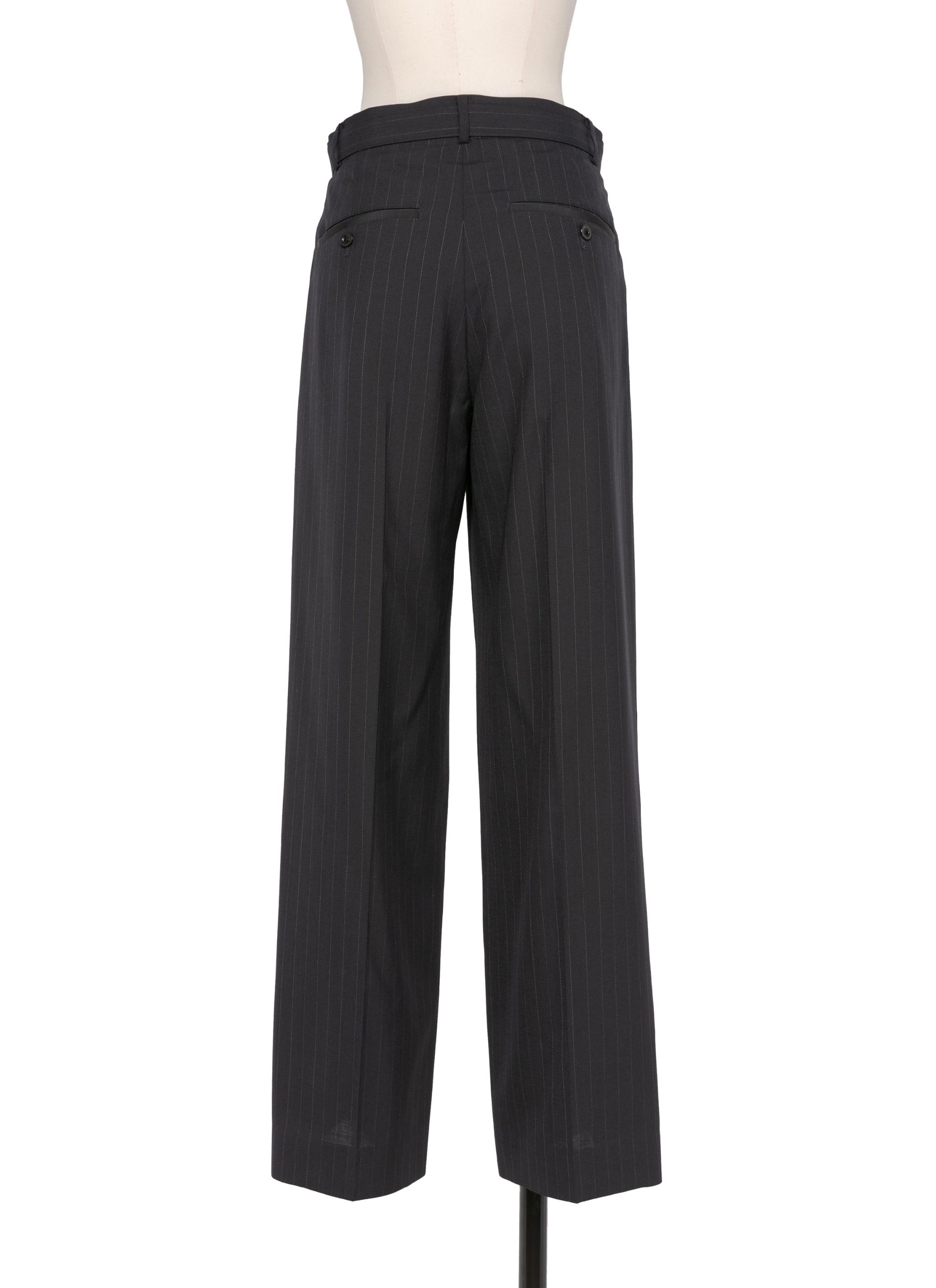 Chalk Stripe Pants - 4