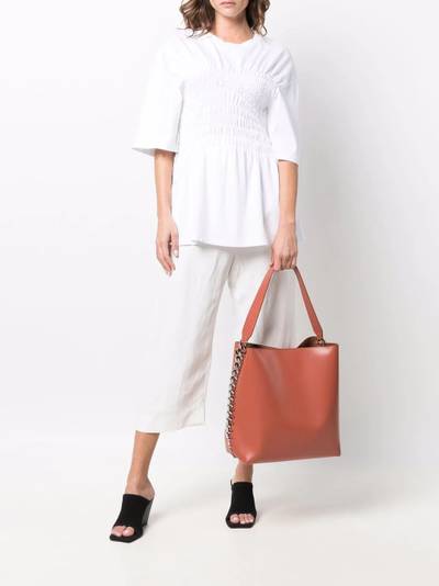 Stella McCartney chain-trimmed tote bag outlook