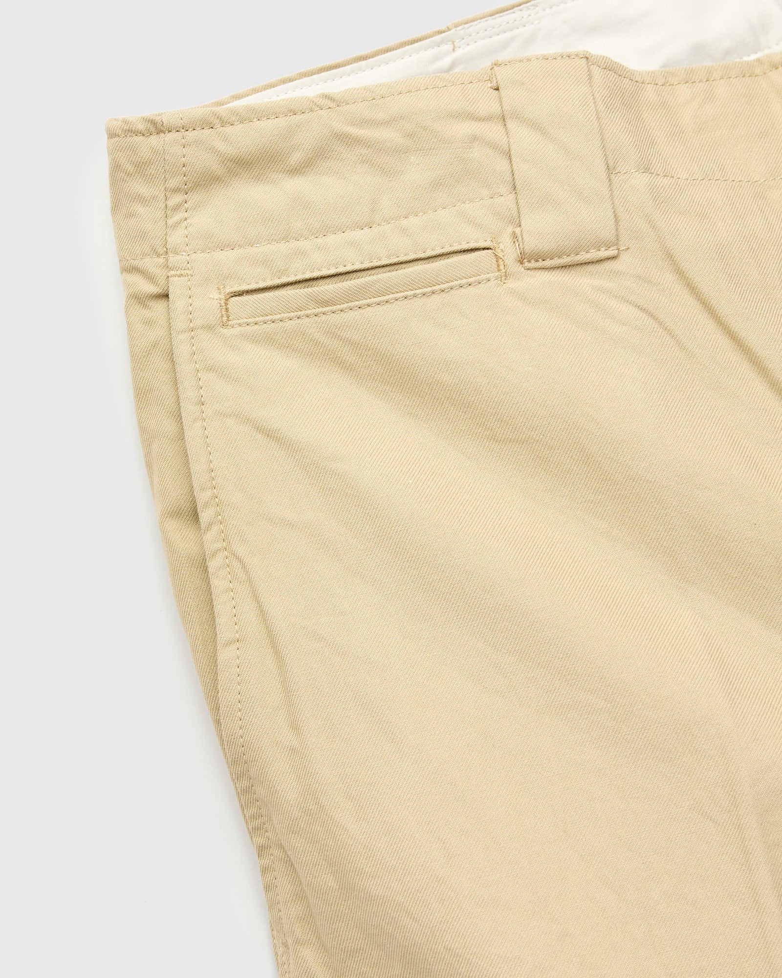 Wide Chino Pants in Beige - 5