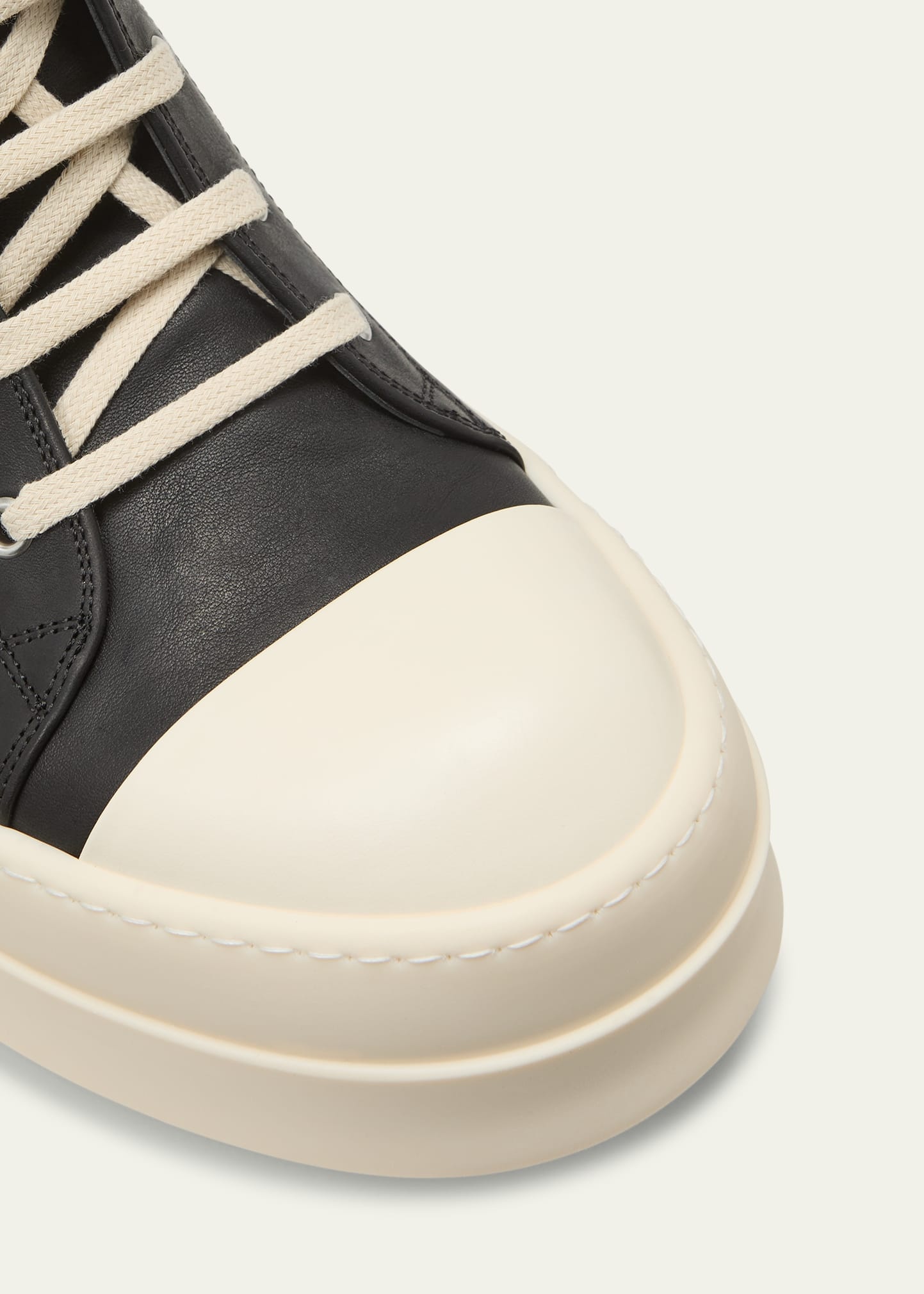Men's Mega Bumper Leather High-Top Sneakers - 5