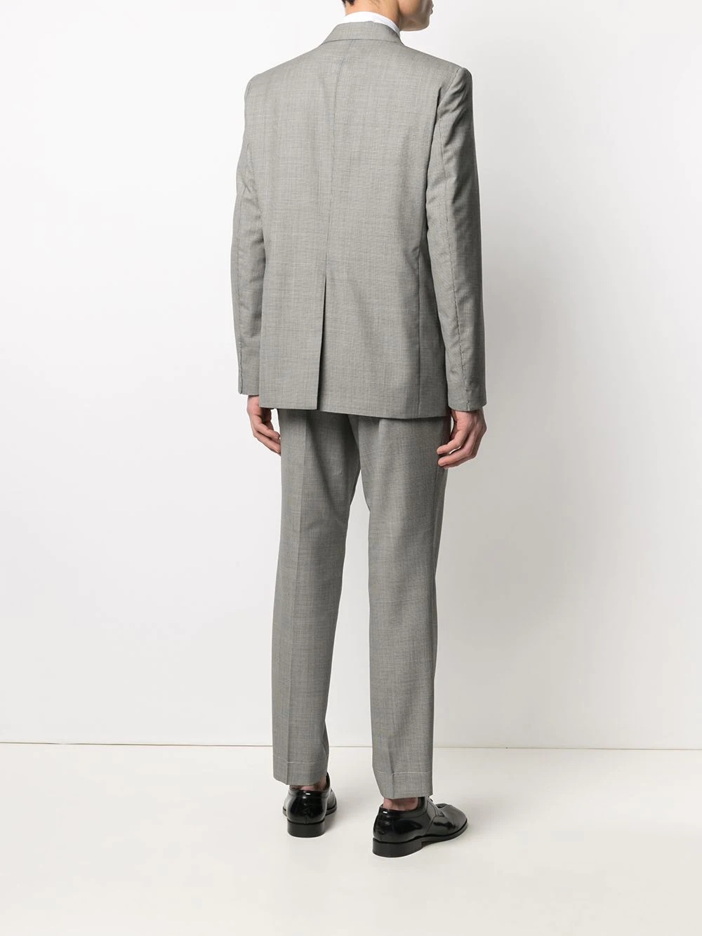 mini-houndstooth single-breasted suit - 4