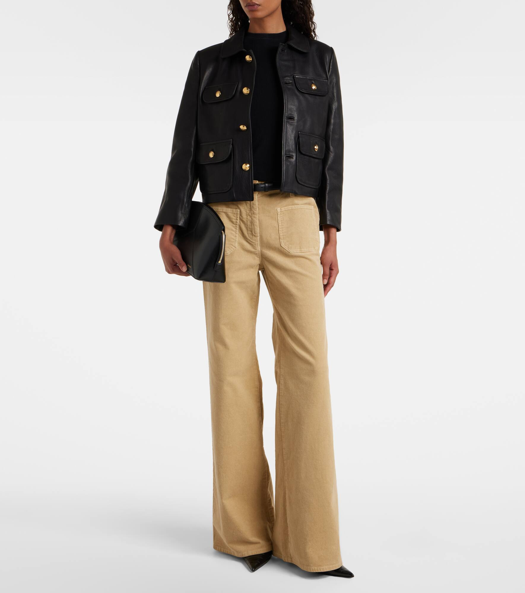 Florence corduroy wide-leg pants - 2