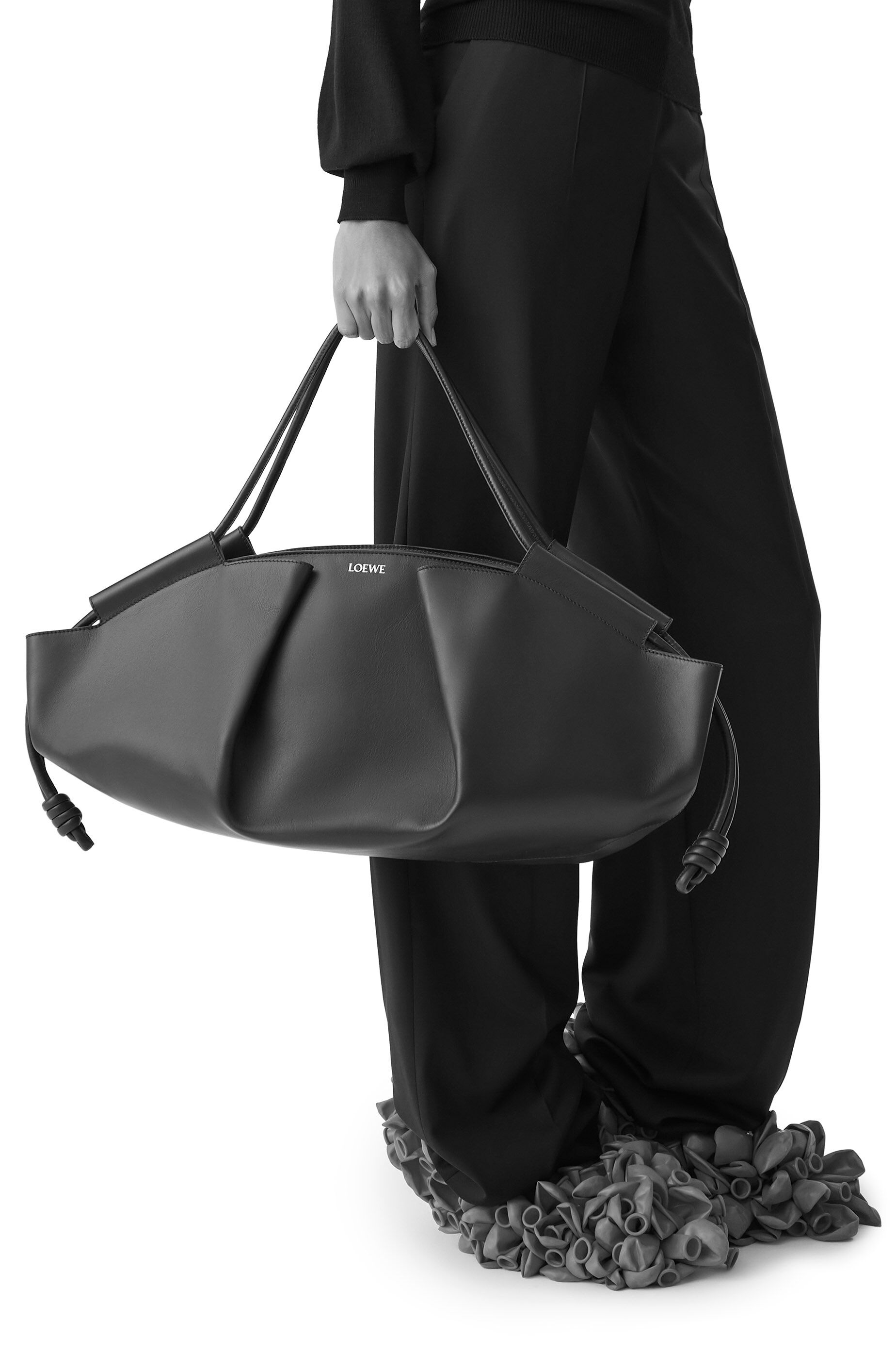XL Paseo bag in shiny nappa calfskin - 9