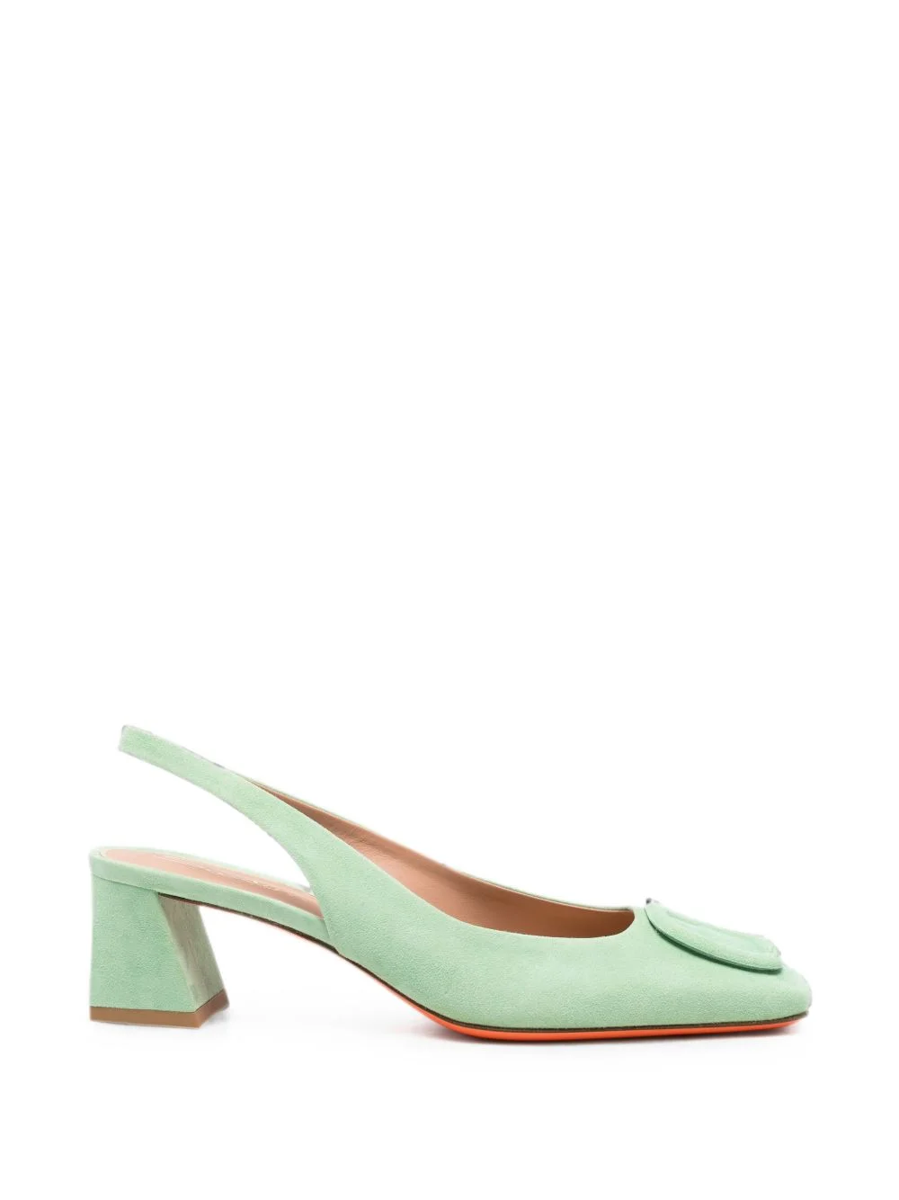 buckle-detail slingback pumps - 1
