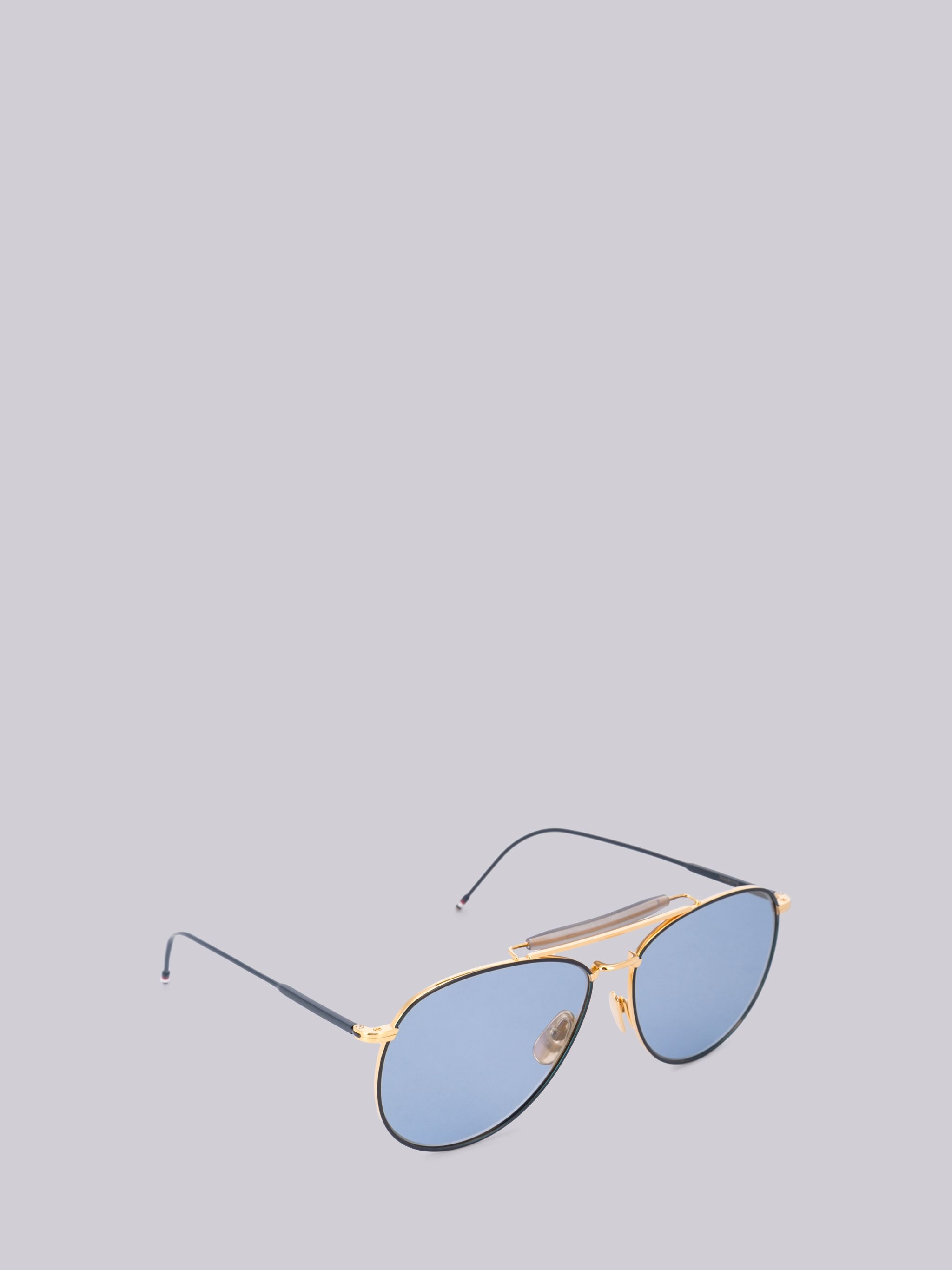 TB015 - Gold Aviator Sunglasses - 4