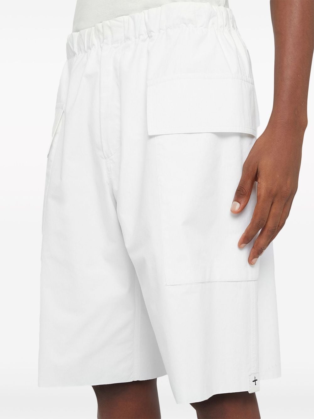 cotton cargo shorts - 6