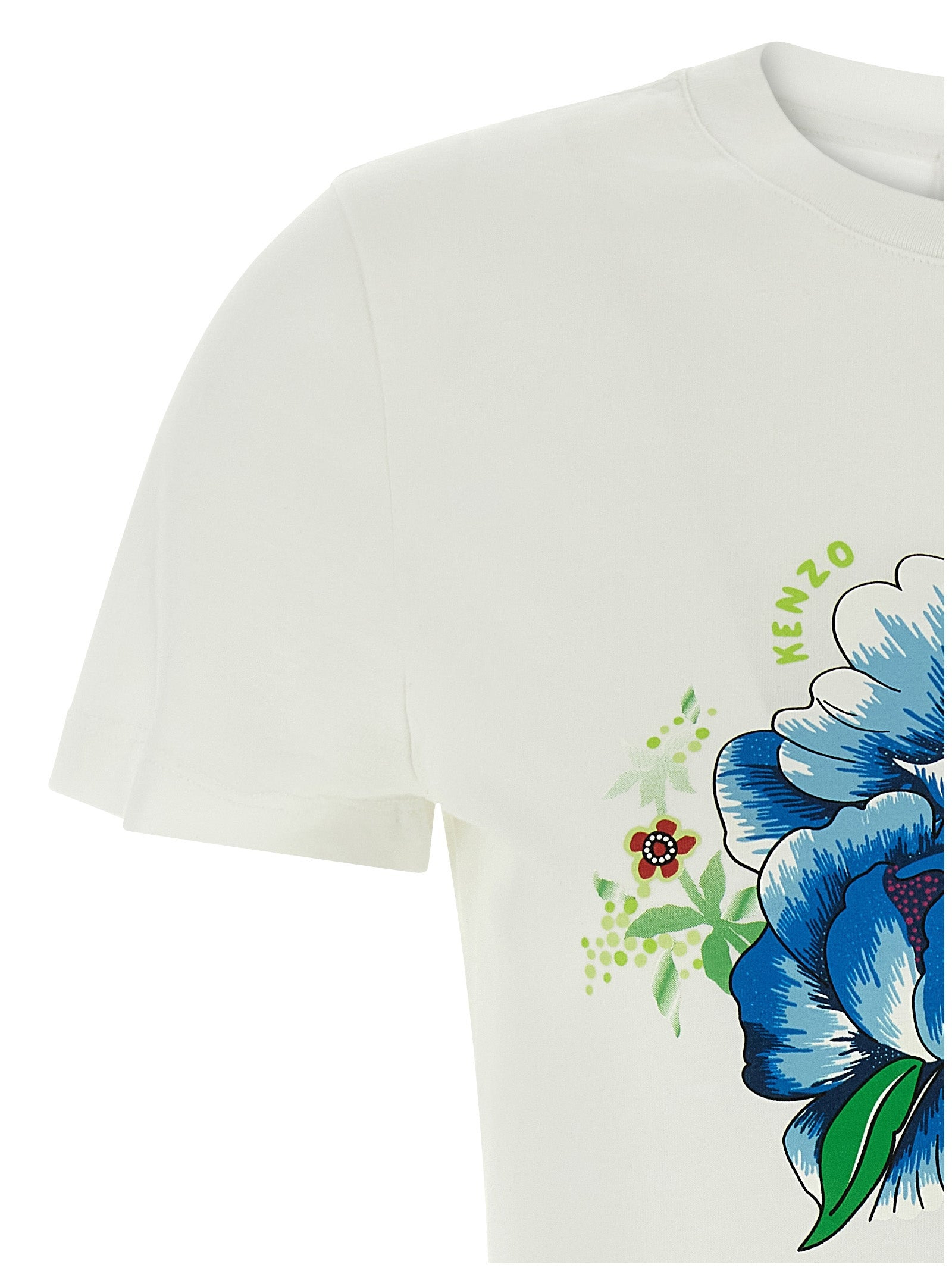 Kenzo Women 'Kenzo Peonies' T-Shirt - 3