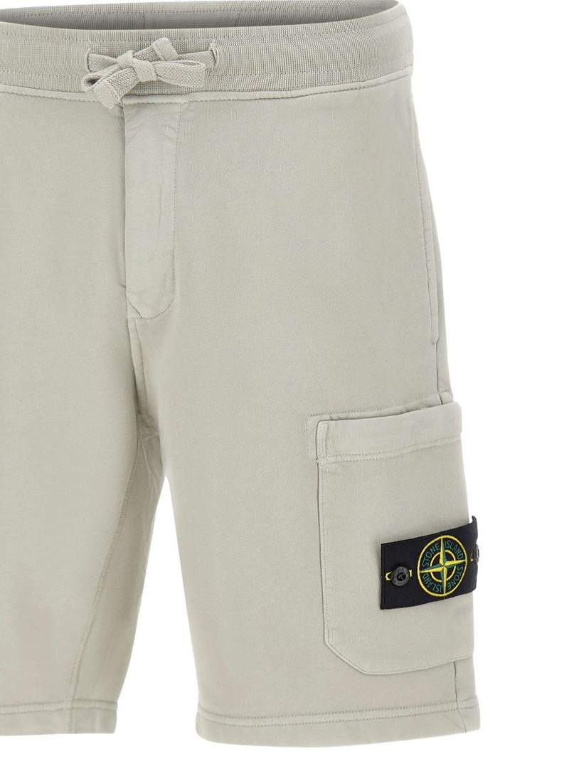 drawstring-fastening cotton shorts 4