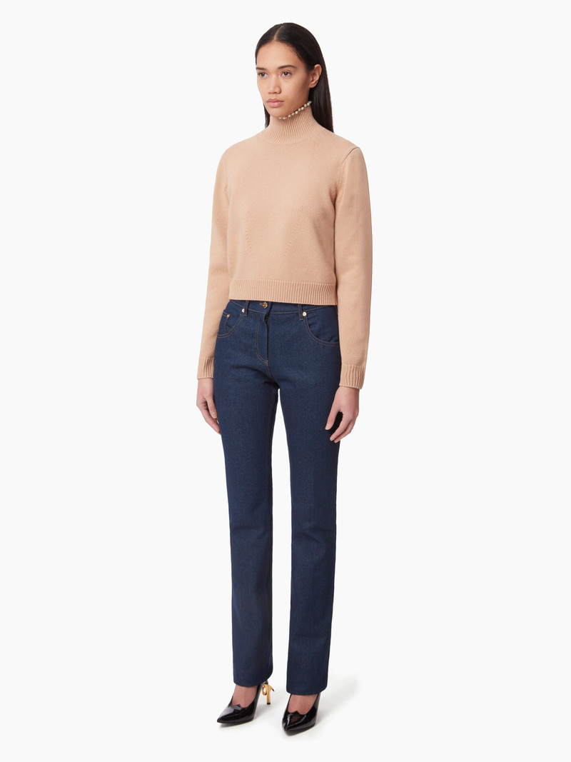NINA RICCI BEADED TURTLENECK outlook