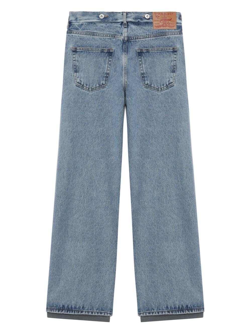 collapsable waist jeans - 6