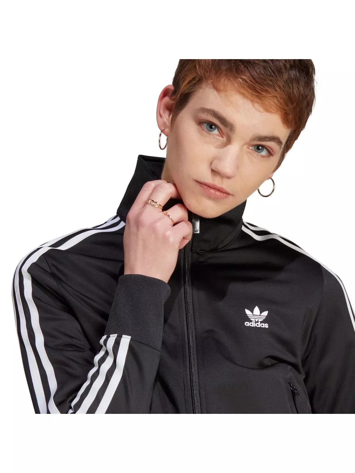 Women's Adicolor Classics Firebird Track Top - Black - 3