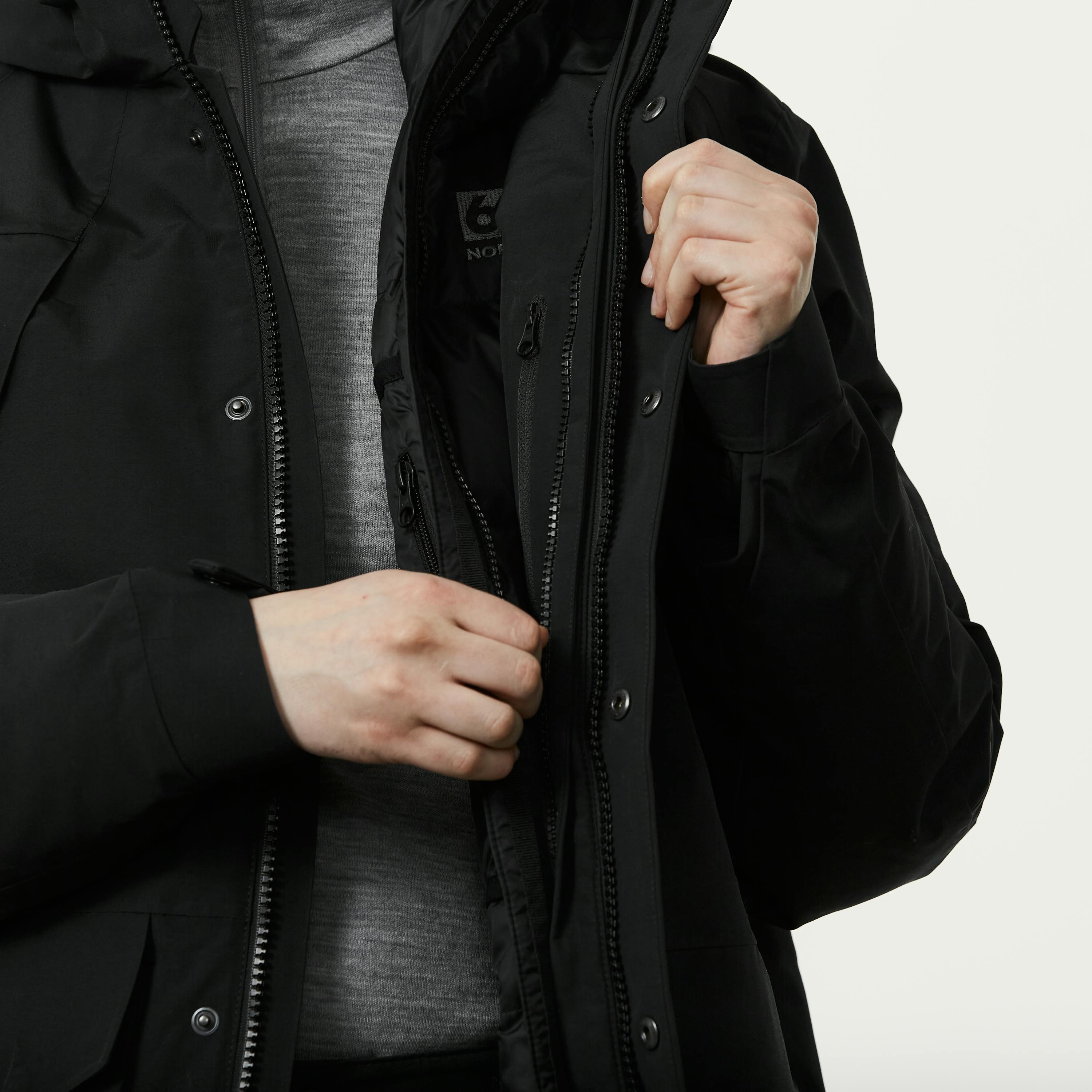 Tvíoddi 3-in-1 GORE-TEX® Down Parka (Unisex) - 10