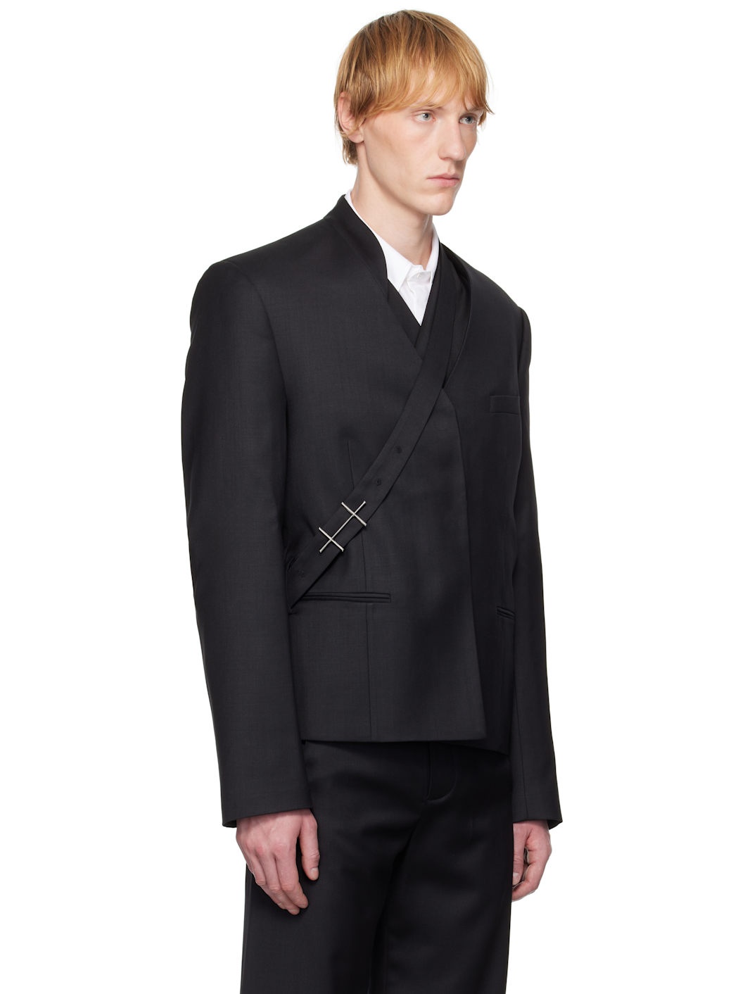 Black Aegis Blazer - 2