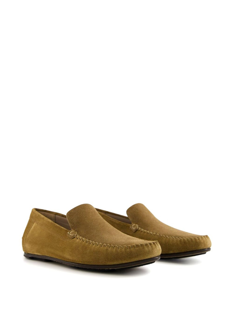 Manolo Blahnik Alder Roberi suede loafers outlook