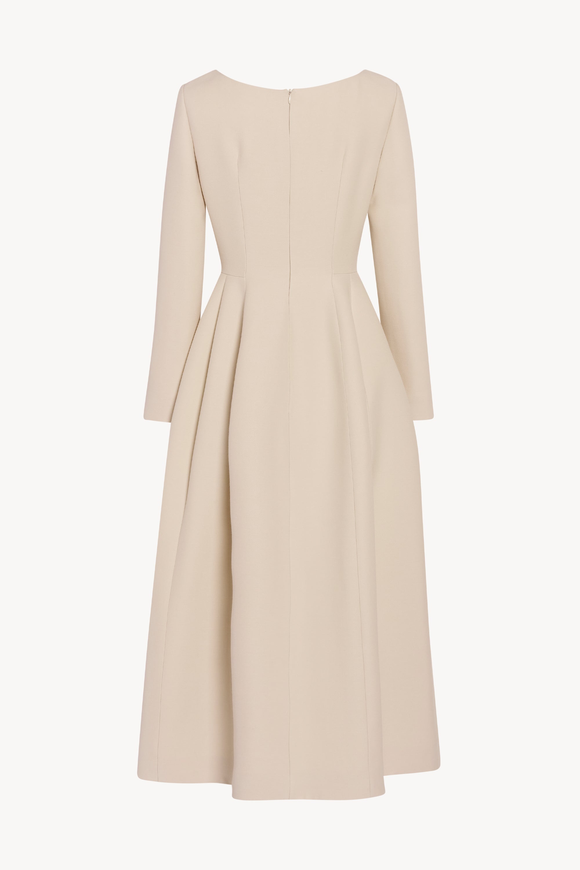 Lilibet Dress in Wool and Silk - 2