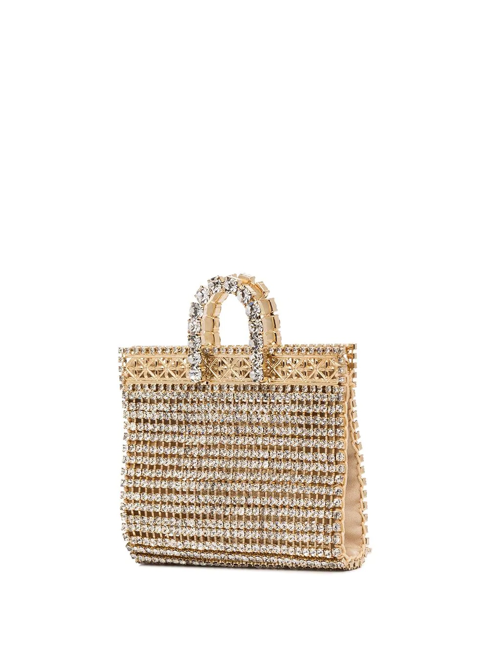 Costanza crystal-embellished mini bag - 2