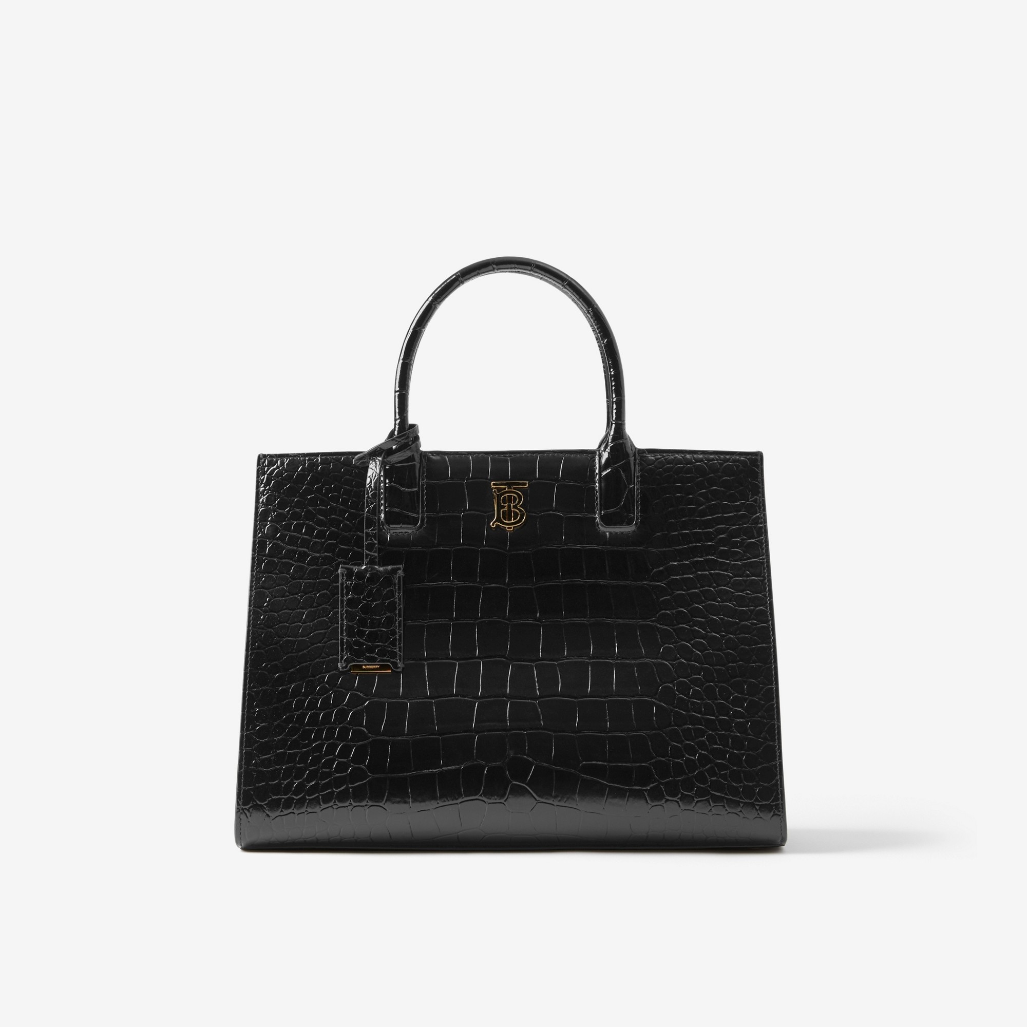 Embossed Leather Small Frances Bag - 1