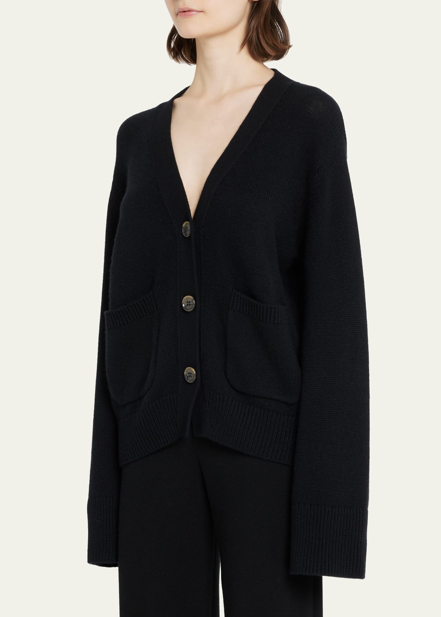 Danni Cashmere Pocket Cardigan - 4