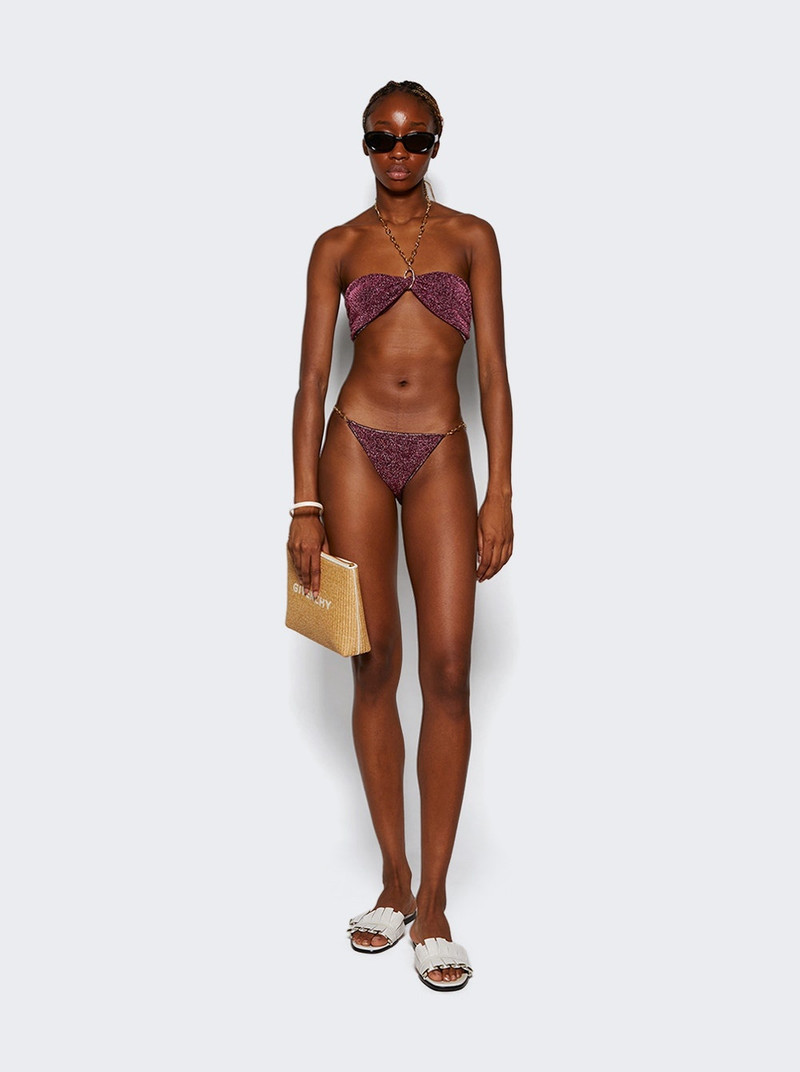 Oséree Lumiere O Chain Bandeau Aubergine outlook
