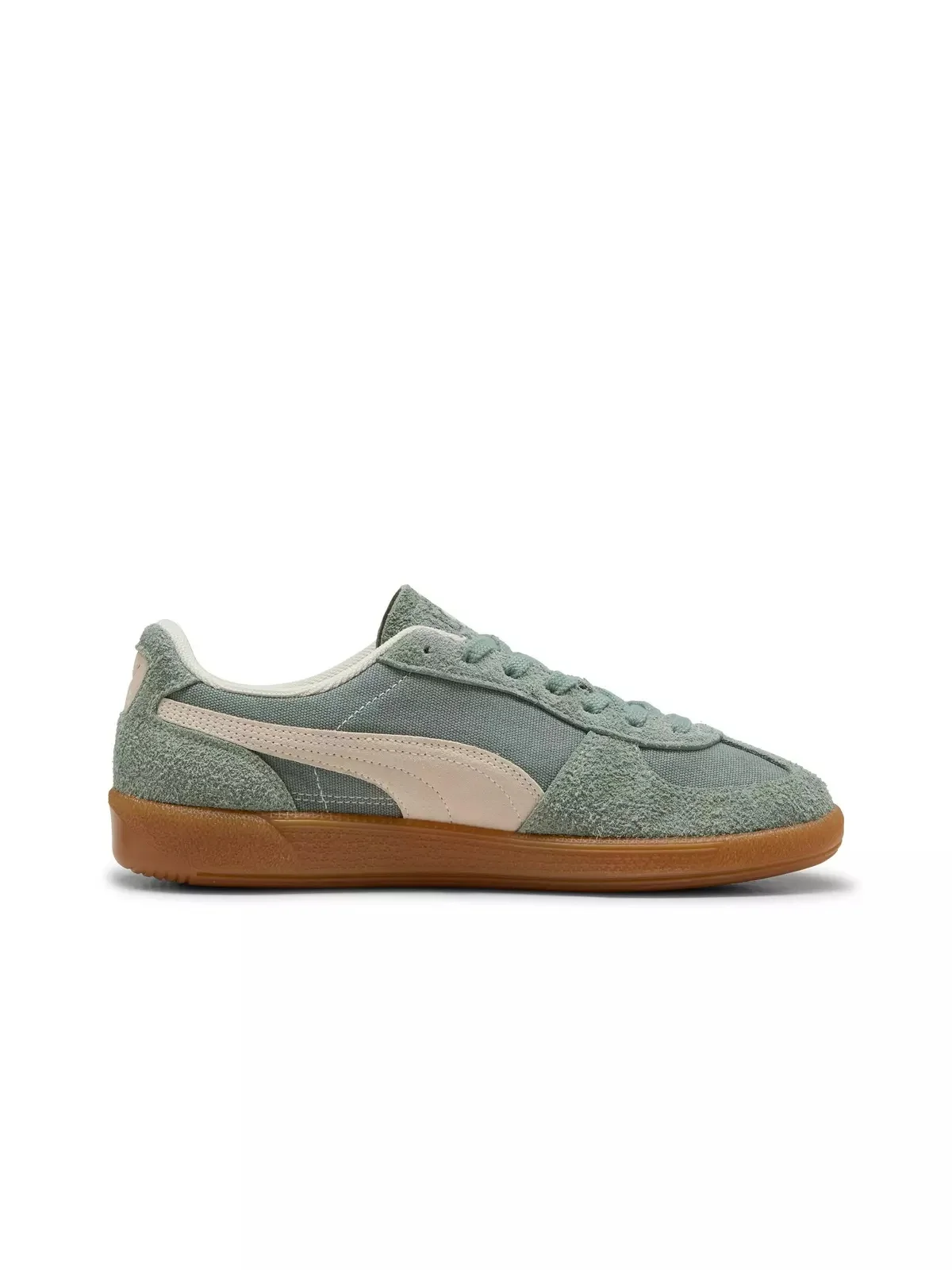 PUMA Palermo Vintage "Green/Beige" Women's Shoe - 1